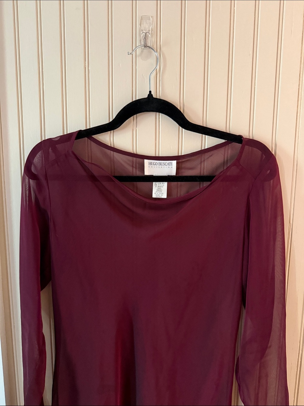 Hugo Buscati Sheer dress